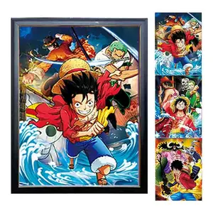 Fábrica Venda Quente de alta qualidade 3d folha Lenticular impressão flip imagem 11*17 polegadas anime Lenticular Poster