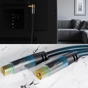 <span class=keywords><strong>Antena</strong></span> 4K <span class=keywords><strong>cable</strong></span> TV <span class=keywords><strong>cable</strong></span> con conector metálico irrompible <span class=keywords><strong>de</strong></span> 90 grados <span class=keywords><strong>de</strong></span> ángulo para televisión digital y analógica - Product Image 6