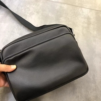 Sac à bandoulière en cuir de vachette pleine fleur le mieux noté, double fermeture éclair, pour trajets quotidiens, sacoche photo en cuir véritable, fournisseur de logos personnalisés