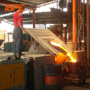 Horno de Inducción para Fundición de 250 kg, 500 kg, 750 kg, 1 T, Motor de 380 V - Product Image 4