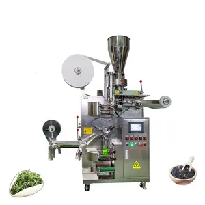 Automatic Filter Paper Coffee Herbal Tea Pouch Powder Sachet Inner And Outer Tea Bag Packing Machinery Packaging Machines Tea