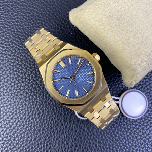 <span class=keywords><strong>Orologio</strong></span> da Uomo <span class=keywords><strong>Automatico</strong></span> Meccanico di Lusso con Quadrante Blu e Cinturino in Acciaio, Modello 15400, Stile Business Casual - Product Image 3