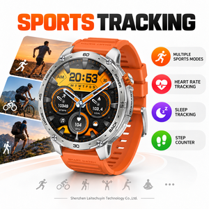 Montre connectée K69 avec écran AMOLED super grand de 1,75 pouce, modes sportifs, batterie ultra grande de 730 mAh, lampe torche LED, montre connectée sport - Product Image 1
