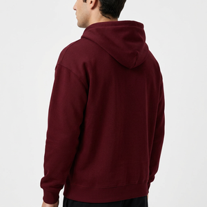WX722014 Unisex Custom Solid Digital <b>Printed</b> Logo 100% Cotton <b>Extra</b> <b>Large</b> Hooded Autumn Casual Sports Hoodie - Product Image 5