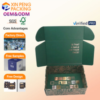 Boîte cadeau en papier kraft personnalisée, compostable, avec ruban gaufré, recyclable, incassable, de qualité supérieure, pour expédition, modèle 2026 XP OEM