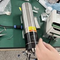 Inverter 24000rpm 3,7 kW, Motor spindel ATC BT30 berpendingin air dengan bantalan keramik untuk pengeboran ukiran