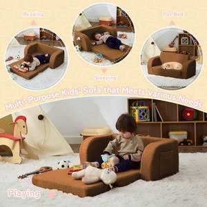 <span class=keywords><strong>Divano</strong></span> Pieghevole per Bambini di Lusso con Spugna Compressa, Sedia Reclinabile per Bambini da Salotto, Vendita Diretta dalla Fabbrica - Product Image 4