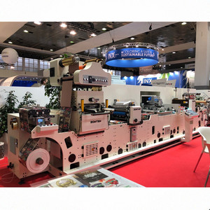 Rồng tốc độ cao Lá Nóng dập phẳng giường chết cắt chuyển đổi máy với lạnh lá phim cán cho nhãn rượu vang - Product Image 5