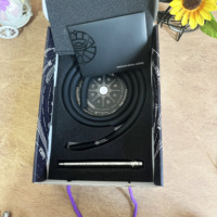 Chicha miniature ALPHA X givrée personnalisée en usine, éco-responsable, durable, édition limitée, en acier inoxydable, coffret cadeau