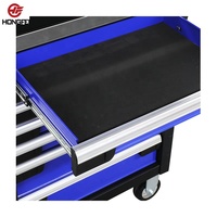 Carrito de herramientas de alta calidad, color azul, 7 cajones, duradero, para armario, personalizable