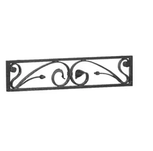 wrought iron elements Henley Lower Panel Pedestrian Gate for gate fence railing handrail balustrade