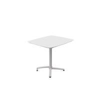 de 5 fauteuils de salle à manger Mobilier d'extérieur Jardin Café Corde Aluminium Hauteur réglable Table carrée et 4 chaises