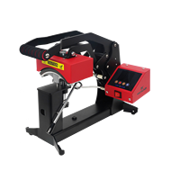 Presse à chaud électrique à plat semi-automatique neuve pour sublimation de casquettes, vente en gros usine