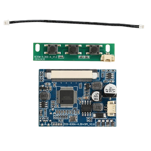 Carte mère du moniteur de recul de voiture - Écran LCD 5 pouces, carte de circuit imprimé prenant en charge les résolutions 480x272 / 800x480 HD - Product Image 1