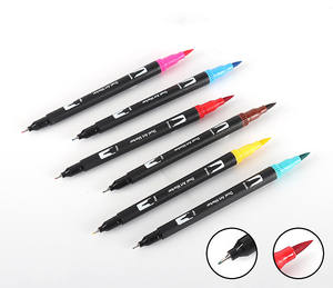 Marqueur de peinture à l'eau non toxique pas cher de 24 couleurs avec logo personnalisé. - Product Image 2