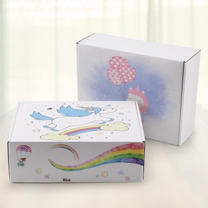 Set di <span class=keywords><strong>20</strong></span> Scatole di Spedizione Rettangolari Personalizzate in Cartone Ondulato Bianco per Spedizioni dalla Cina - Product Image 5
