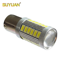 Feux de freinage et clignotants les plus vendus 1156 1157 7440 7443 3156 3157 Canbus S25 P21/5W 5630 33smd Ampoule LED pour voiture