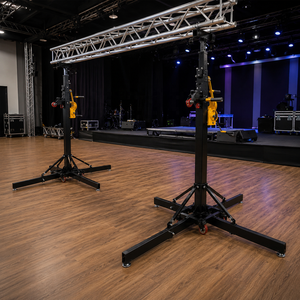 Support de levage à manivelle pour éclairage de scène, tour de levage pour Line Array et Moving Head, capacité 300 kg, hauteur 2-4 m - Product Image 3