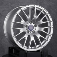 Nuevas Llantas de Aluminio Forjado 6061-T6 de 17-24 Pulgadas, Diseño Clásico Multirradio Plateado para Audi, Mercedes, Tesla, 20mm 25mm