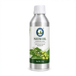 Huile de Neem pressée à froid 1 KG - Pour la fabrication de shampoings et de produits de soins personnels - Huile végétale naturelle issue de graines d'Azadirachta Indica - Inde - Product Image 1