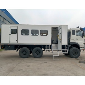 รถบรรทุกพนักงาน 30 คน ขับเคลื่อน 4 ล้อ ระบบขับเคลื่อนทุกล้อ เครื่องยนต์ปั๊มแรงดันสูง รถ SUV สำหรับพื้นที่ทะเลทราย รถบรรทุกพนักงานแบบออฟโรด - Product Image 5