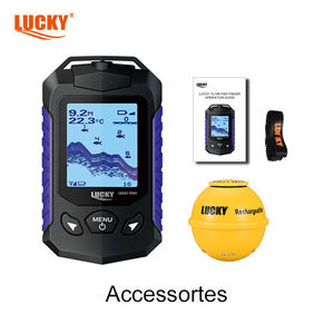 เครื่องหาปลา Lucky Fish Finder FL168-LA แบบพกพาไร้สาย วัดความลึก 0.6-73 เมตร โซนาร์ สำหรับตกปลาภายนอกอาคาร - Product Image 2