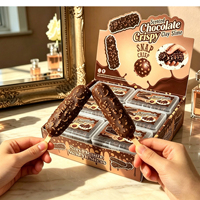 Boules anti-stress craquantes en cire de chocolat, texture croquante, sensation de boule de neige, forme patte de chat, donut, squishy