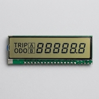 Module d'affichage LCD à 7 segments, LCD monochrome personnalisé pour affichage à 4, 5 ou 6 chiffres, horloge, compteur