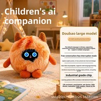 Robot intelligent parlant anglais Dou Bao AI transfrontalier, compagnon de conversation pour enfants, jouet en peluche électronique