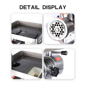 Picadora <span class=keywords><strong>de</strong></span> <span class=keywords><strong>Carne</strong></span> Eléctrica Multifuncional y Máquina para Hacer Salchichas para Uso Doméstico, Granja, Restaurante, Motor Nuevo y Usado Disponible - Product Image 4