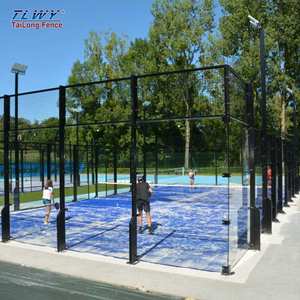Proveedor <span class=keywords><strong>Precio</strong></span> de fábrica Nuevo diseño Cancha de tenis de Pádel con luz LED Césped <span class=keywords><strong>artificial</strong></span> y pisos de plástico - Product Image 3