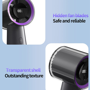 Directo de fábrica de alta velocidad 100 niveles de viento 3000mAh <span class=keywords><strong>Turbo</strong></span> carga rápida USB Escritorio de mano ventilador potente de pie para Camping deporte - Product Image 3