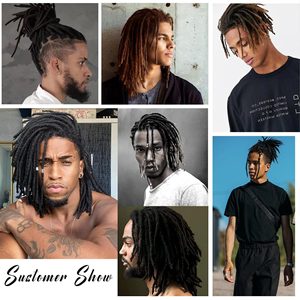 Extensions de dreadlocks en cheveux naturels Remy, tissage tressé complet fait main, vente en gros de cheveux à tresser pour femmes - Product Image 4