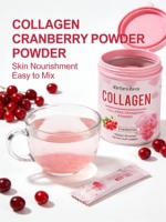 Exportation transfrontalière Titok Best-seller COLLAGÈNE EN POUDRE DE CANNEBRIE 180g (3g X60 sachets) Saveur Canneberge Améliore l'état de la peau