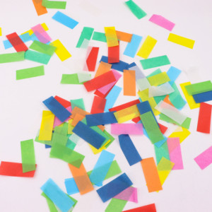 Coriandoli di Carta <span class=keywords><strong>Biodegradabili</strong></span> Multicolore Arcobaleno per Carnevale, Festival, Matrimoni, Pasqua, Compleanni, Natale - Product Image 3