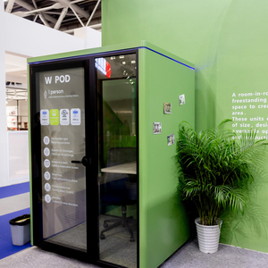 Flexspace 2025 nuovo moderno insonorizzato silenziatore cabina di lavoro per riunioni cabina telefonica acustica insonorizzata da lavoro per la vendita - Product Image 4