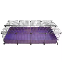 Cage de voyage portable robuste pour cochon d'inde du fabricant C & C pour animaux de compagnie