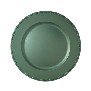 Assiette à fruits irrégulière de luxe <span class=keywords><strong>vert</strong></span> brillant rétro haut de gamme pour banquet de mariage, tendance 2022 - Product Image 5