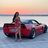 Aileron arrière pour Corvette C6 Style ZR1 Carbone