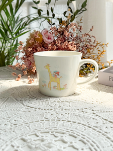 Chinese Manufacturer Cartoon Animal Ceramic Mug <b>Small</b> Flower Pattern Custom Design for Presents-Stoneware Reusable Food <b>Safe</b> - Product Image 5