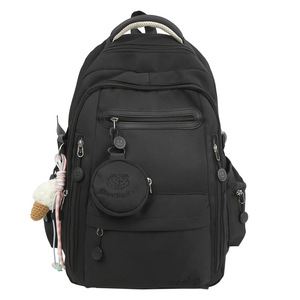 Sac à dos de voyage décontracté jaune pour étudiants avec compartiment pour ordinateur portable de 15 pouces, pour l'école et les études - Product Image 3