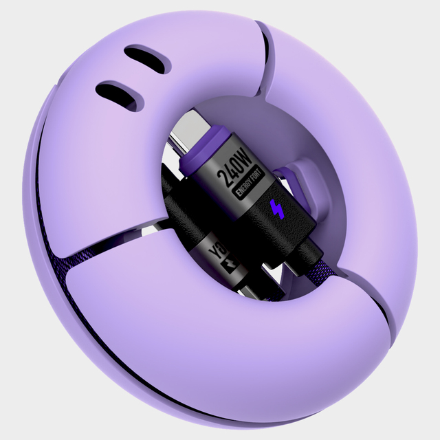 SIKAI Silicone Cable Organizer for 0.5m 1m 1.2m 1.8m Magnetic Smart Watch Charging Cable Connector Earphone Cord Storage Bag
