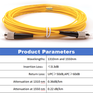 Nhà Máy Bán buôn FC để FC sợi cáp duy nhất chế độ Simplex 9/125 3 mét cho FTTH - Product Image 2