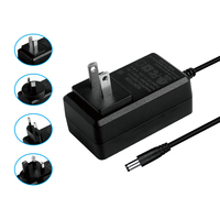 Adaptateur secteur américain de type A avec certificats ETL/FCC, 24W AC DC 5V/4A 12V/2A 18V/1.3A 24V/1A 48V/0.5A pour l'Amérique/le Canada/les États-Unis