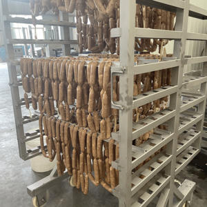 جهاز تدخين اللحوم الصناعي من الفولاذ المقاوم للصدأ 304، فرن تدخين بارد للنقانق - Product Image 6