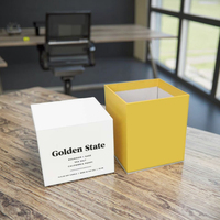 Boîte cadeau de luxe durable et recyclable avec couvercle et base, boîte en carton personnalisée pour cadeau du Ramadan, emballage cadeau haut de gamme en papier avec gaufrage