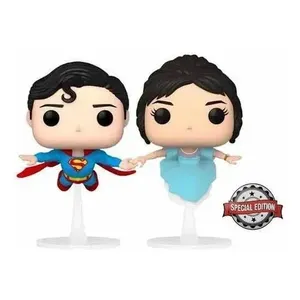Cho <span class=keywords><strong>Funko</strong></span> <span class=keywords><strong>Pop</strong></span>! Bộ nhân vật hành động-siêu nhân & Lois bay để thu thập khuyến mãi trang trí mô hình đồ chơi quân sự độc đáo - Product Image 1