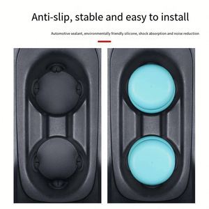 Estabilizador Universal de Silicona para Portavasos de Coche, Antivibraciones, Sin Sonido, Limitador para Portavasos de Coche - Product Image 4