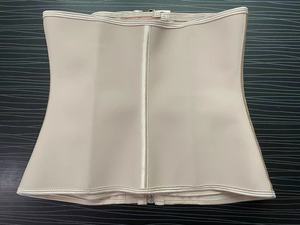 Venta al por mayor corsé para mujer cremallera frontal y gancho debajo del pecho corsé Top vaina térmica <span class=keywords><strong>faja</strong></span> adelgazante de talla grande - Product Image 4