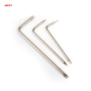 Clé <span class=keywords><strong>Torx</strong></span> WEST <span class=keywords><strong>T55</strong></span> en acier CRV, clé étoile de type L, robuste, pour utilisation industrielle et réparations - Product Image 4